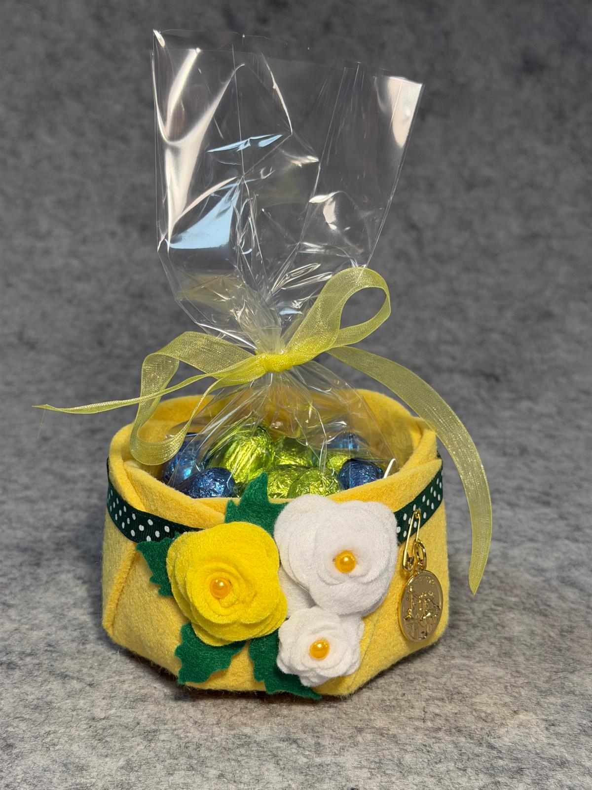 Cestino Pasquale giallo